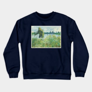 The creature from the Black Lagoon by Monet Crewneck Sweatshirt